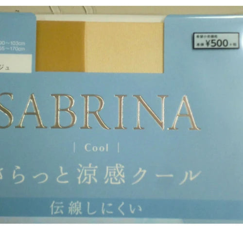 GUNZE SABRINA (日本製)透薄涼感絲襪 (裸米色/ 天然米色)