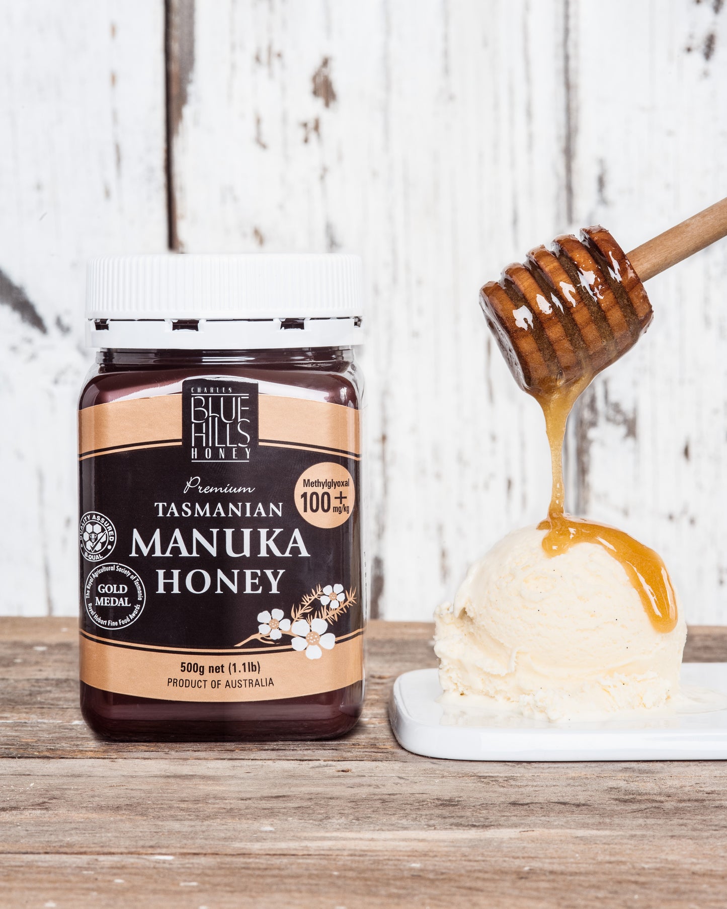 Blue Hills 澳洲塔斯曼尼亞進階活性麥蘆卡MGO100+ (500g) /Manuka Honey MGO100+ (500g)